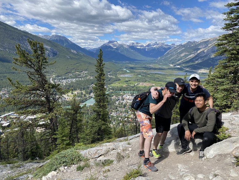 Tunnel Mountain panorama