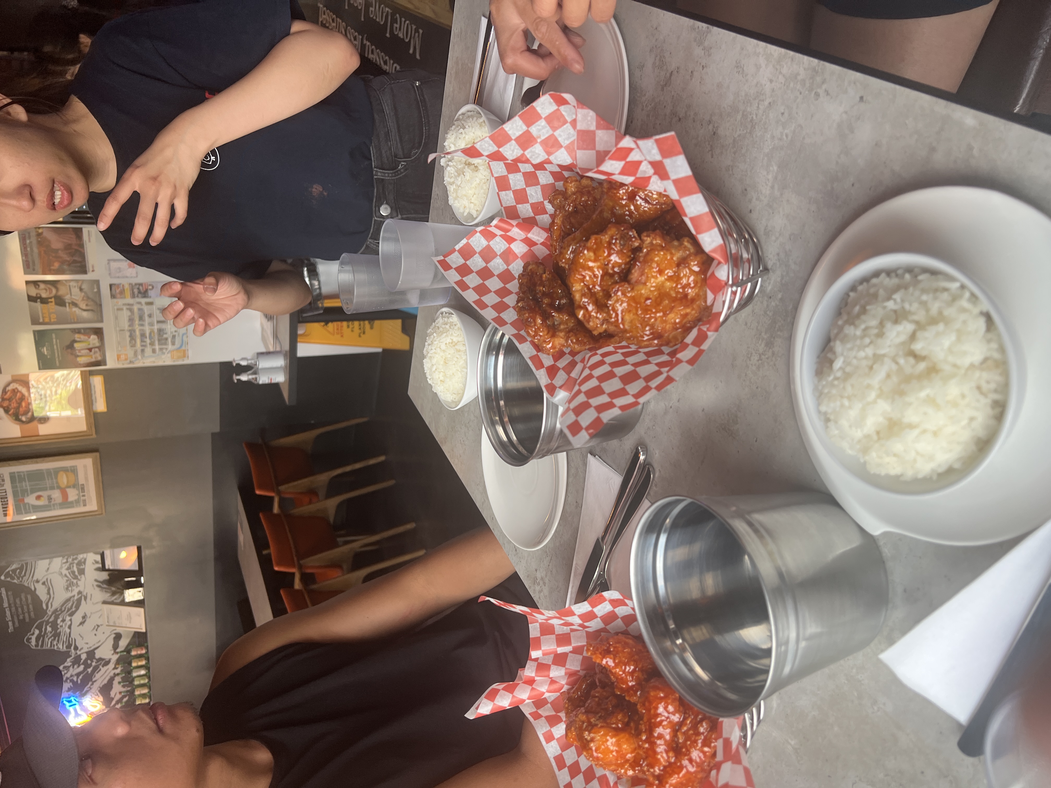 Korean fried chicken